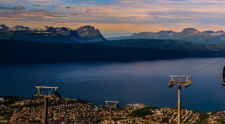Cable,Car,In,Narvik,(norway)