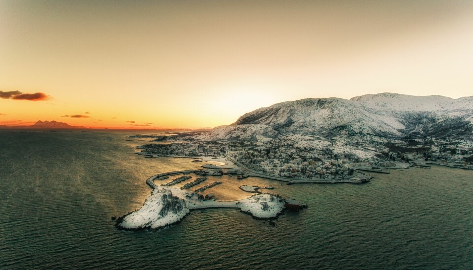 Lødingen ligger vakkert til i Vestfjorden, som en slags port til resten av Nord-Norge.